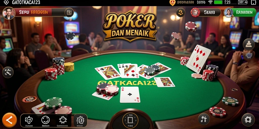 Tampilan gameplay GATOTKACA123 yang menarik dan kompetitif.