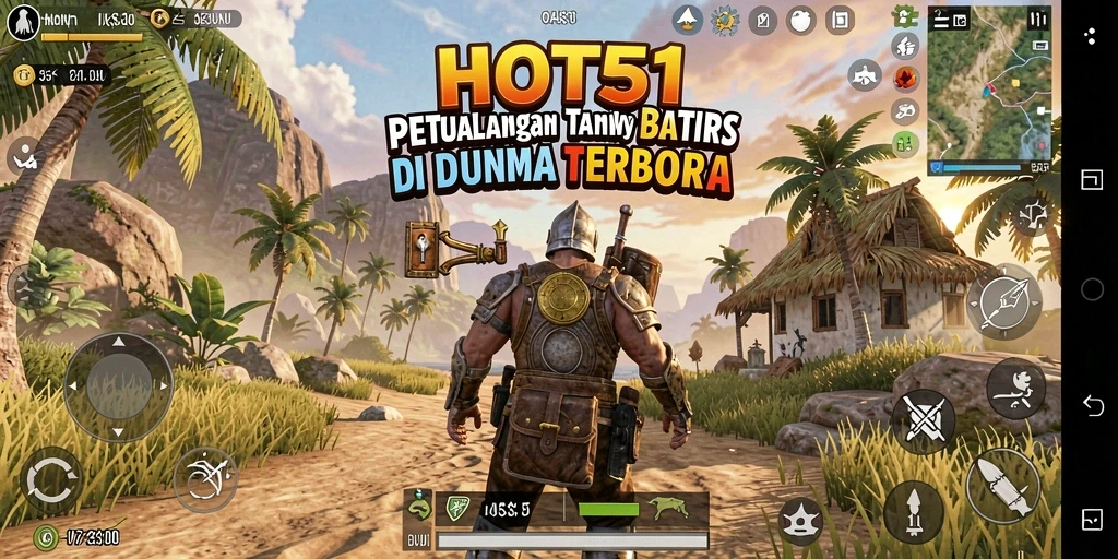 Gameplay HOT51 yang menakjubkan dengan dunia terbuka.