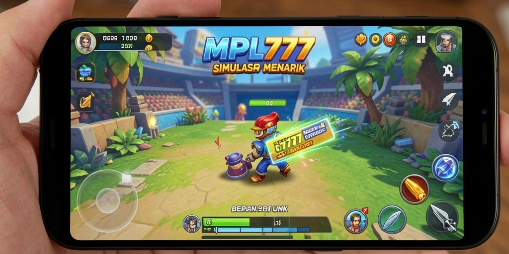 Tampilan gameplay yang menarik dan interaktif dari MPL777.