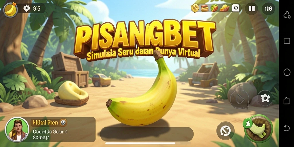 Tangkapan layar utama PISANGBET menampilkan aksi gameplay seru dalam simulasi.